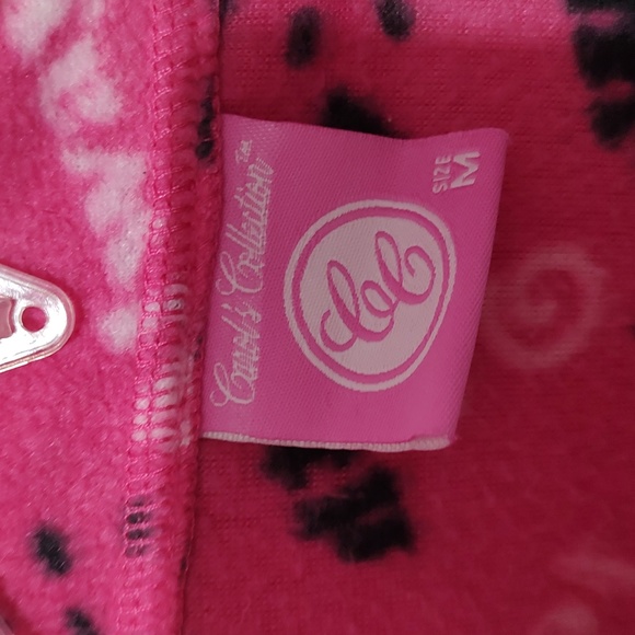 Pink Light Fleece PJs "Always Late Worth the Wait" by Carols Collections Medium - Picture 5 of 7